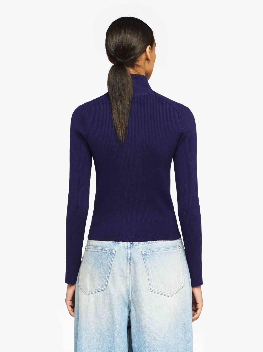 FITTED ZIP UP CARDIGAN - 3