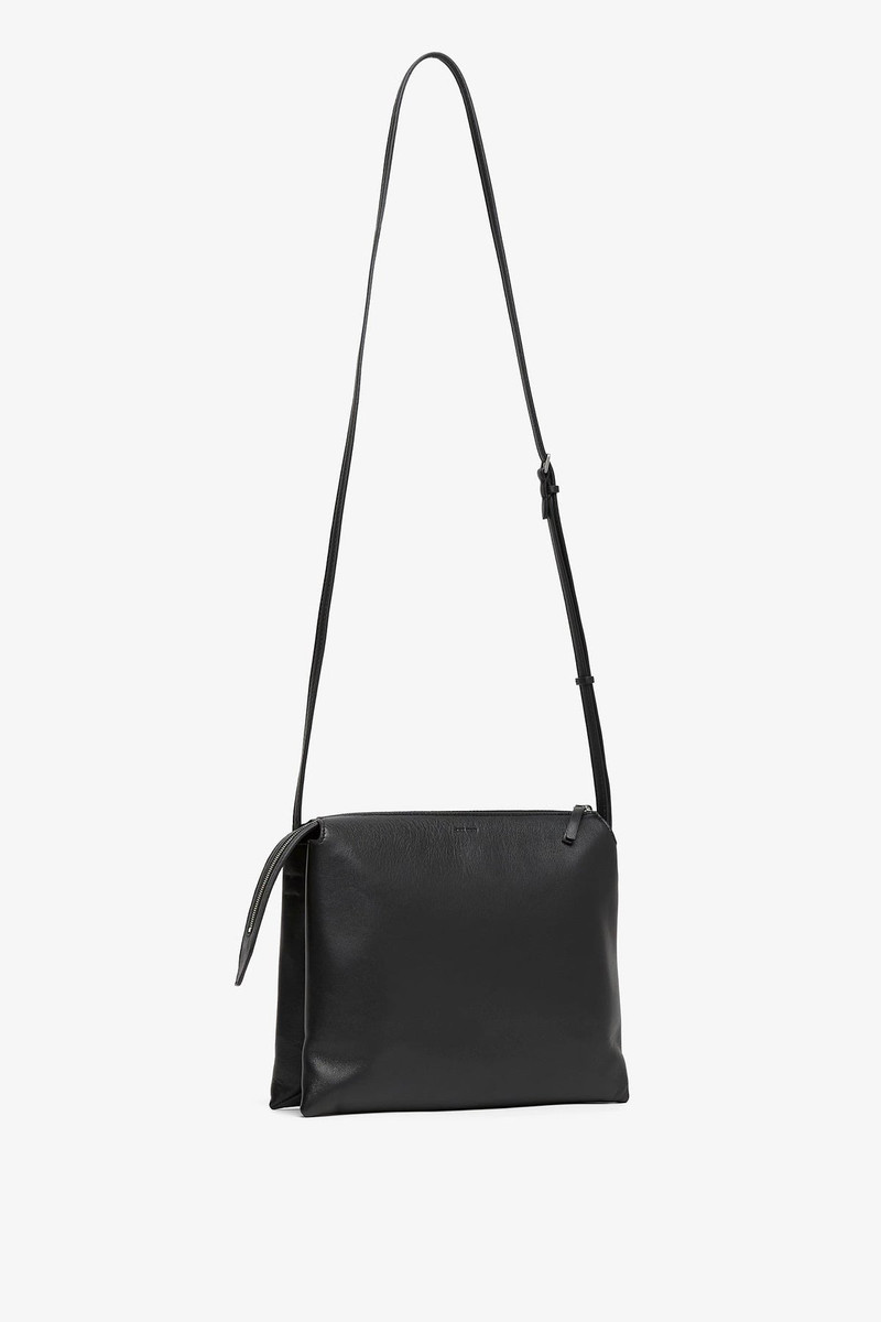 The Row Nu Twin black crossbody bag outlook