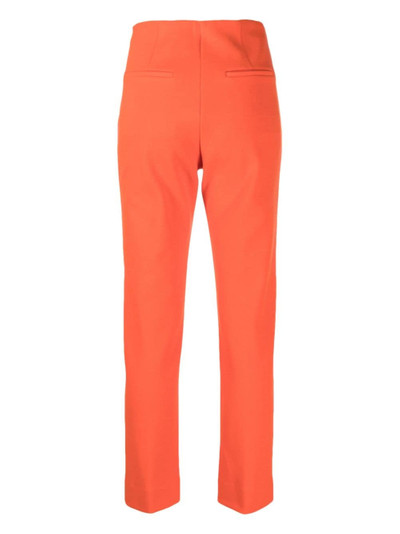 Sportmax pressed-crease straight-leg trousers outlook