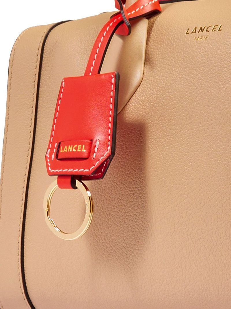 medium BCBG leather bowling bag 4