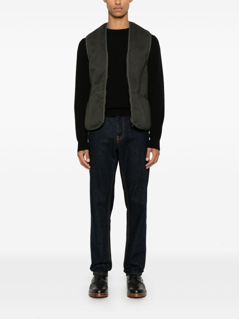 Barbour V-neck gilet outlook
