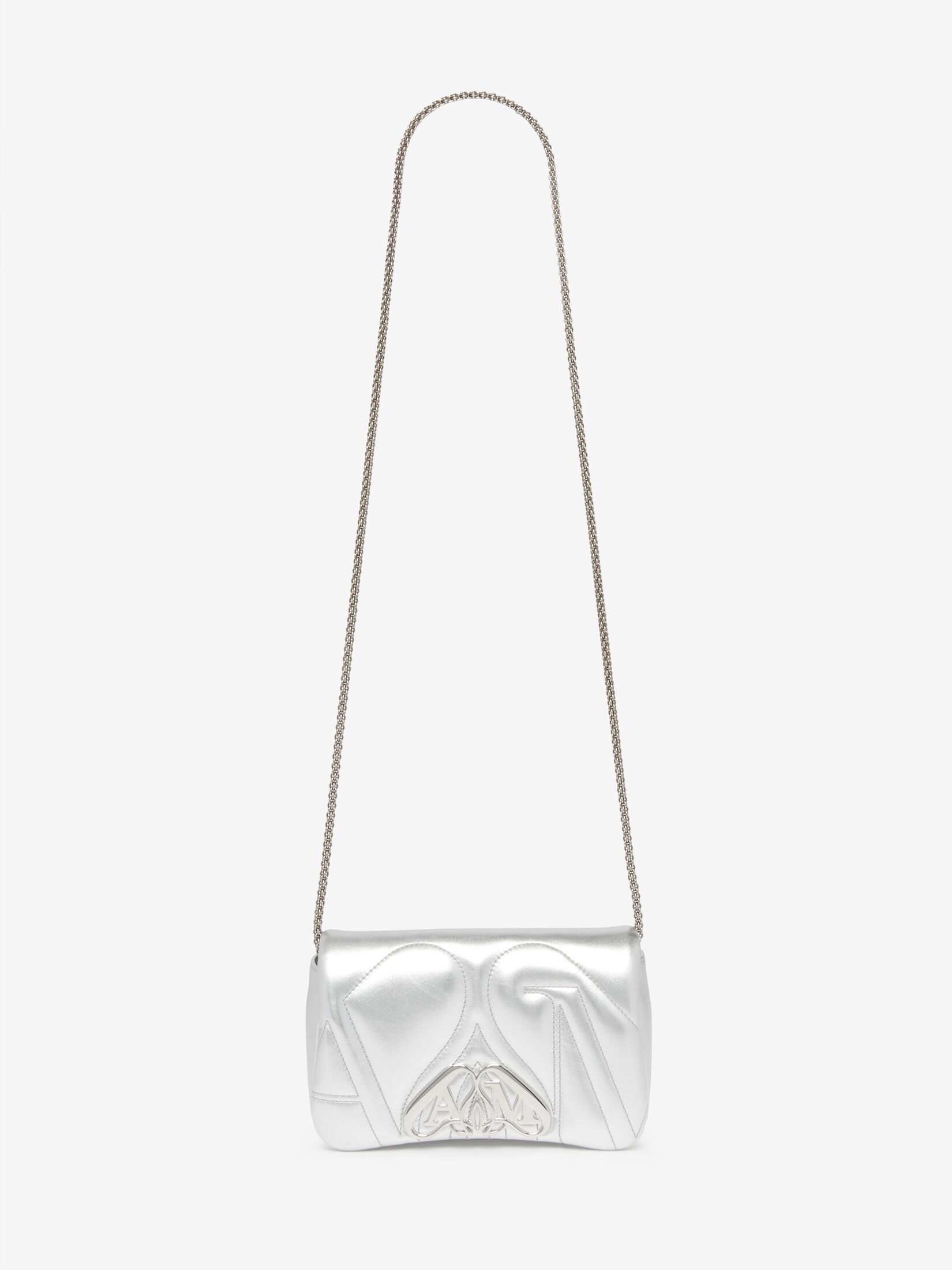 Women's The Seal Mini Bag in Silver - 4