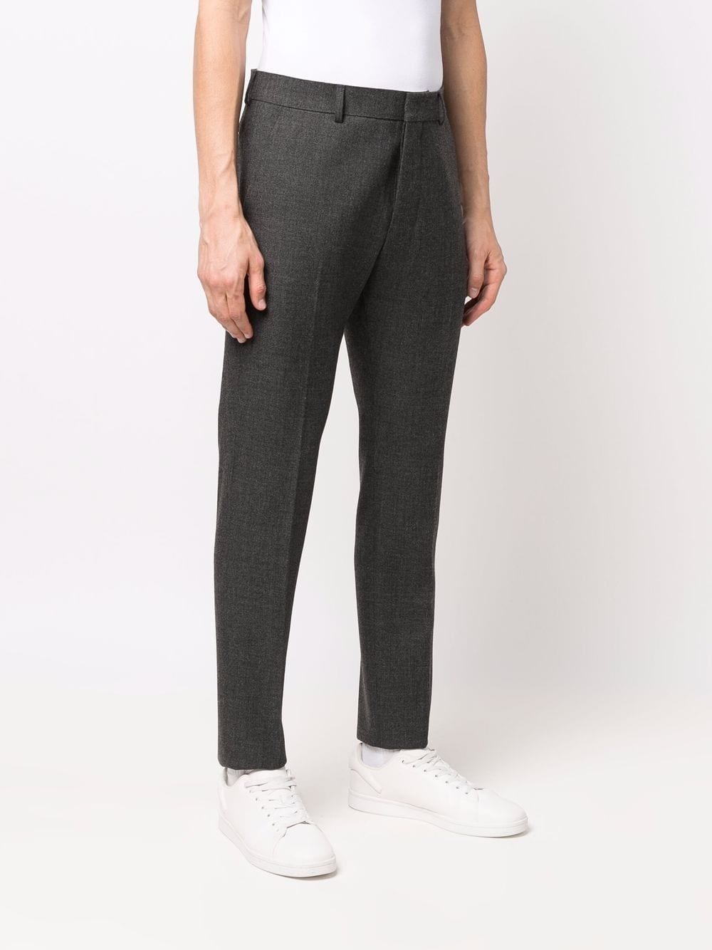 wool tailored trousers - 3