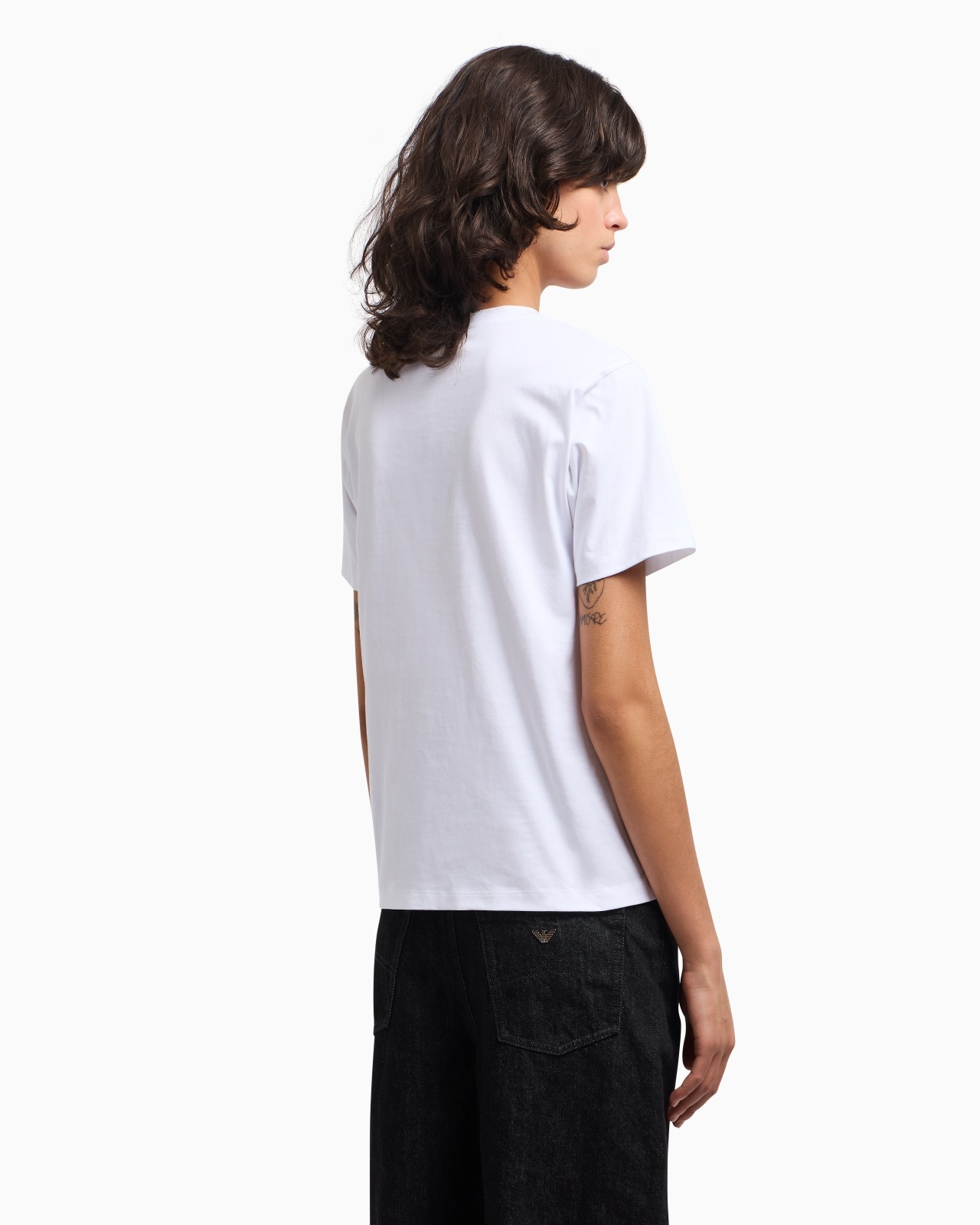 ASV WINTER URBANISM CAPSULE COLLECTION ORGANIC-JERSEY T-SHIRT WITH LOGO EMBROIDERY - 3