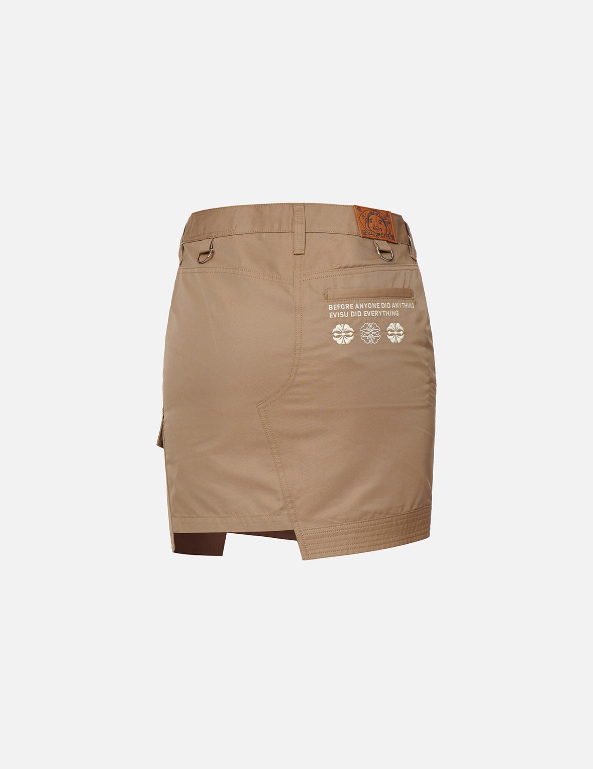 Button-up Asymmetric Skirt - 2
