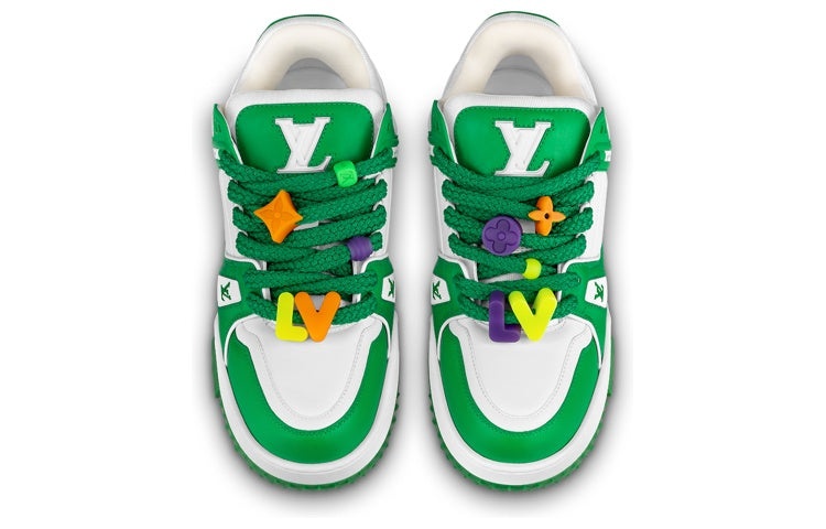 LOUIS VUITTON LV Trainer Maxi Sneakers 'Green' 1AB8SD - 2