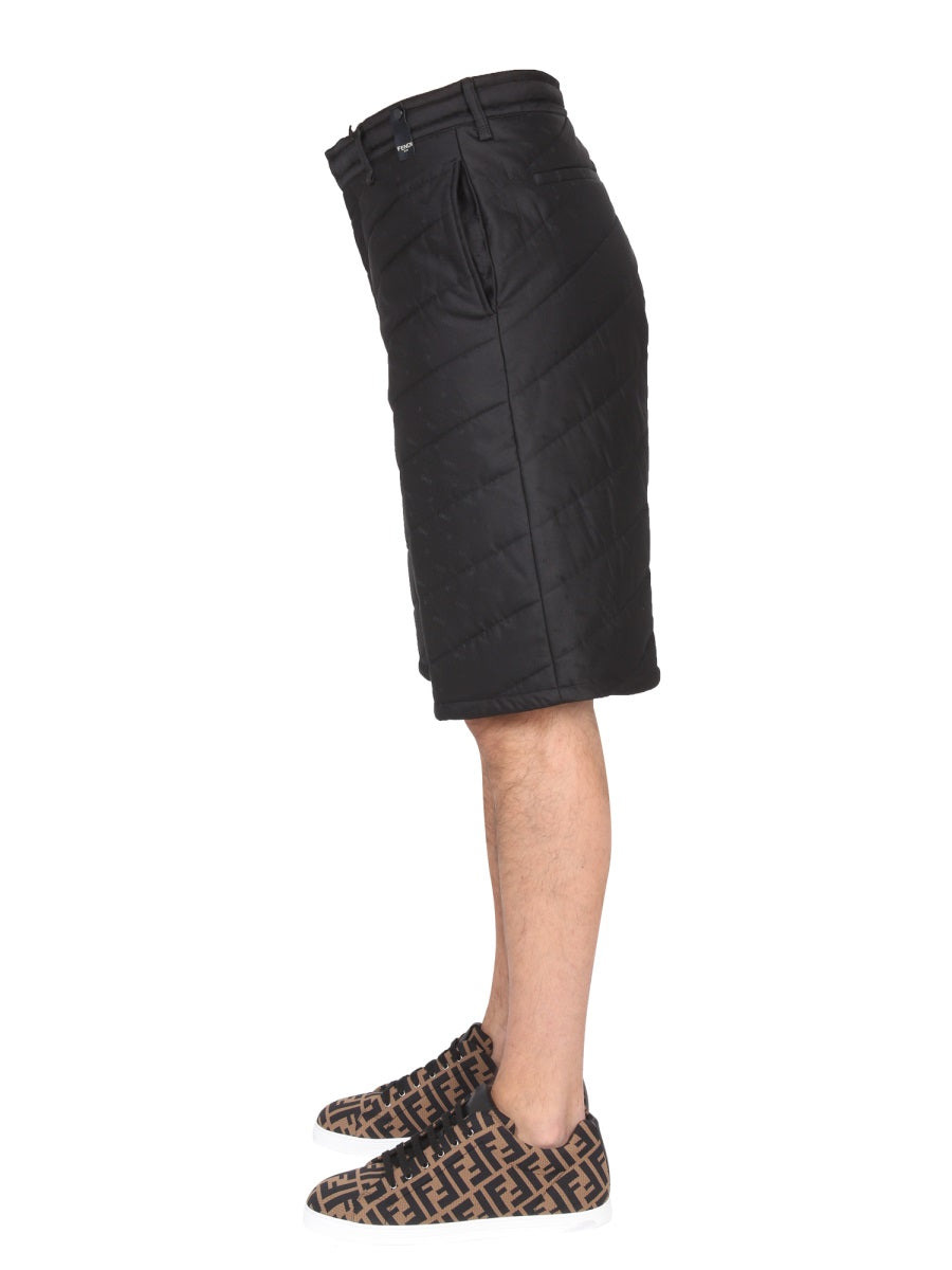 Fendi Men Bermuda In Lana - 2
