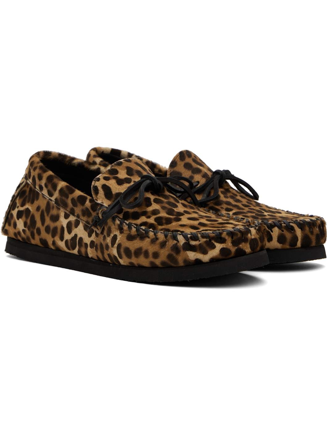 Tan & Brown Fitzo Loafers - 4