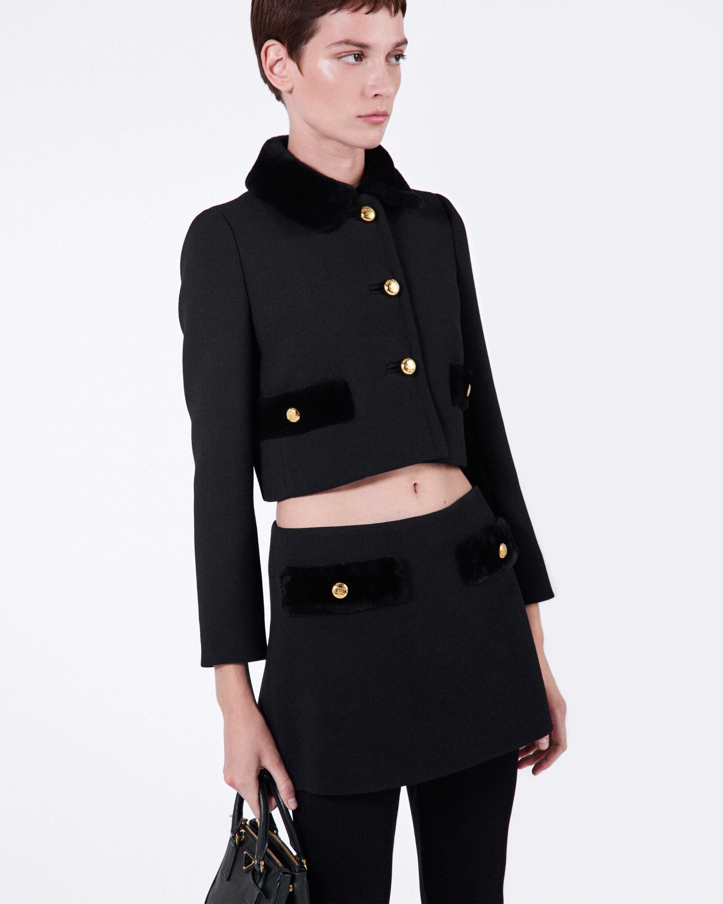 Natté single-breasted jacket - 3