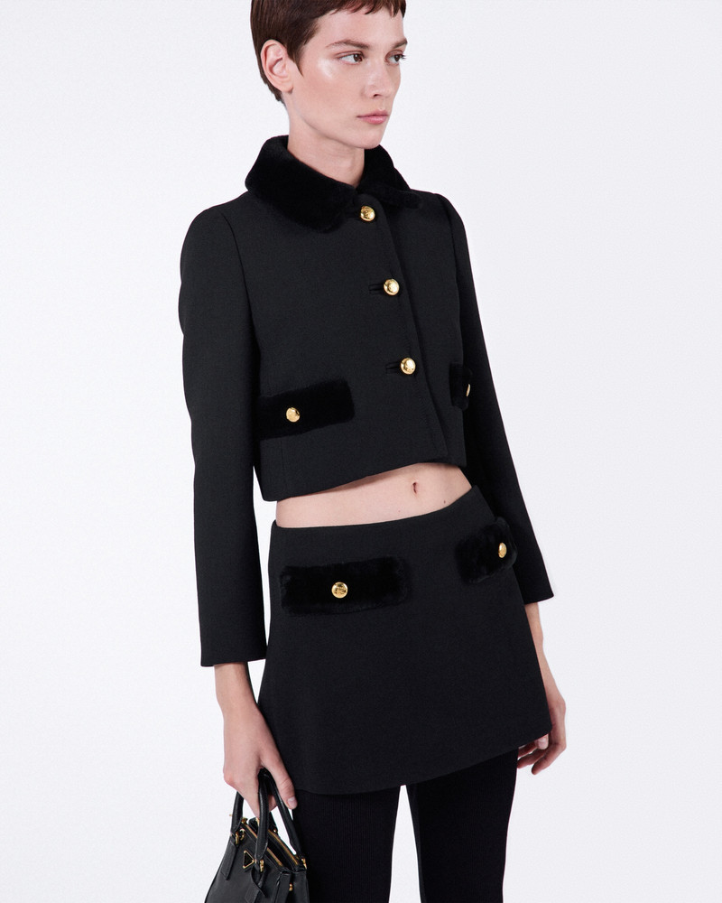 Natté single-breasted jacket 3