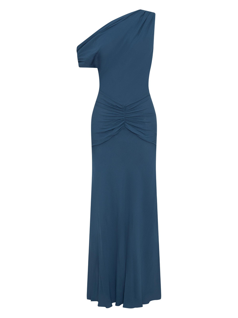 Women's Elza One-Shoulder Paneled Maxi Dress - Mineral 1