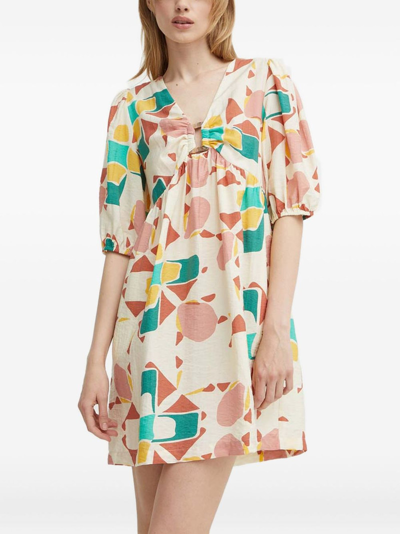 Arancia printed mini dress 1
