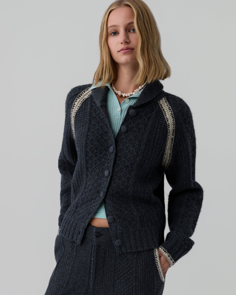 Marlowe Cable Cardigan 1