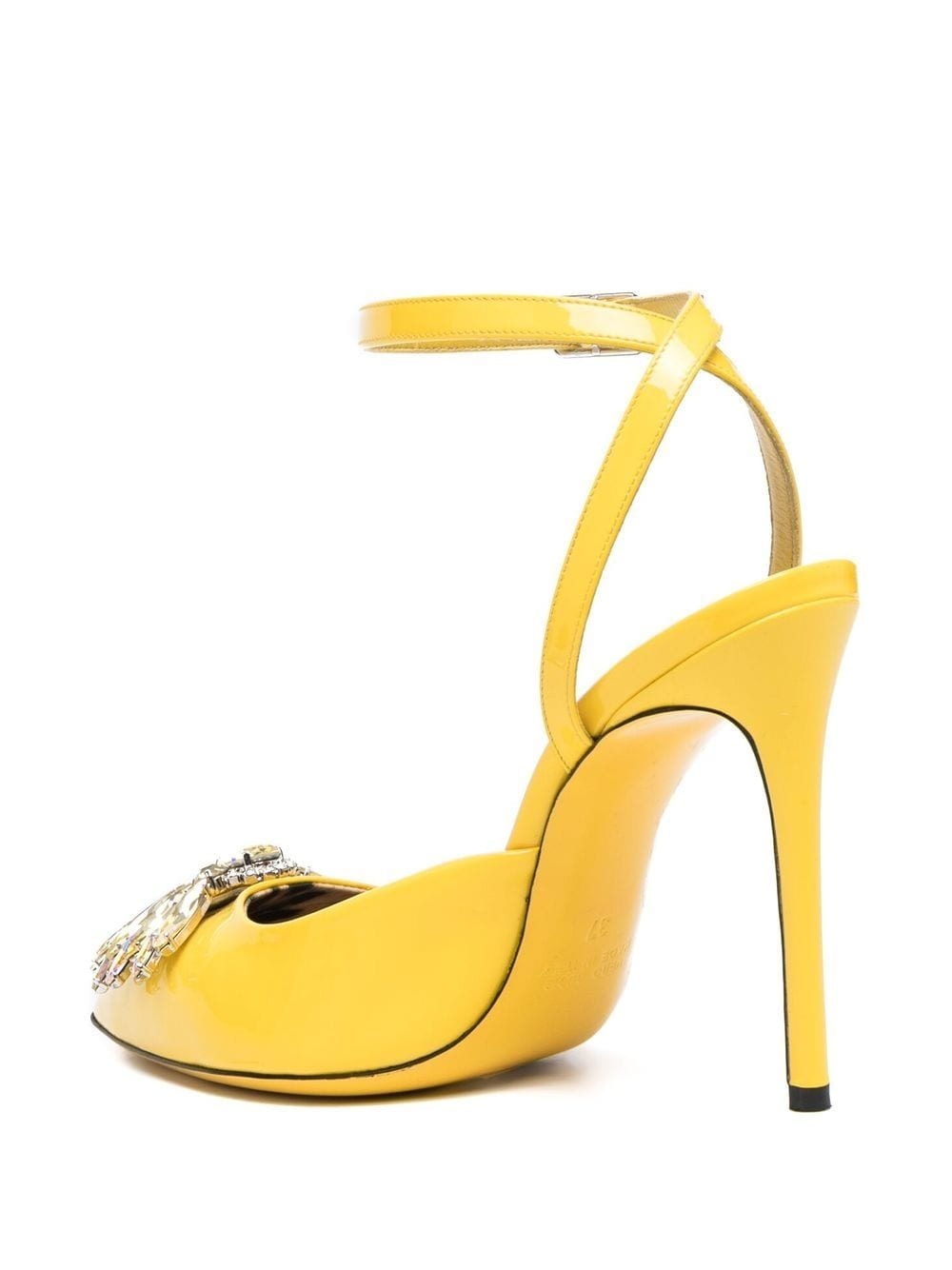 vernice 110mm crystal-embellished pumps - 3