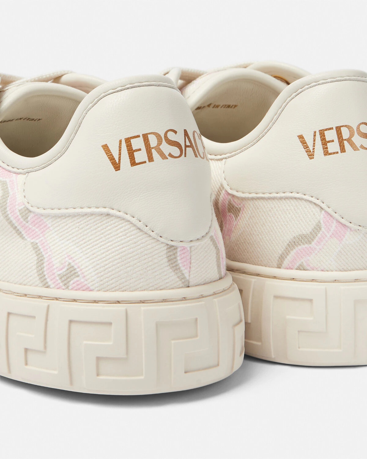 Chain Stripes Greca Sneakers - 6