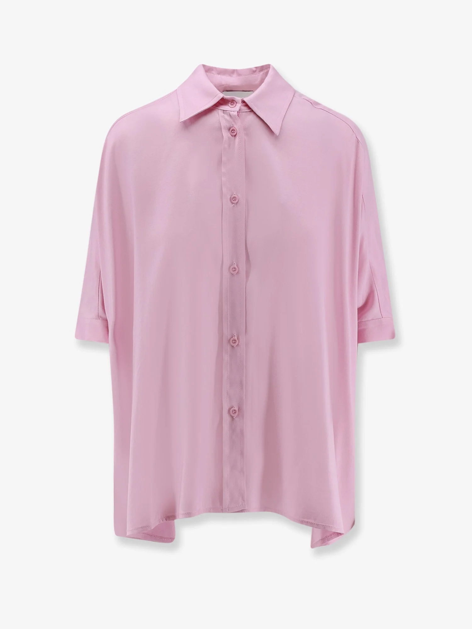 Nude Viscose Shirt - 1