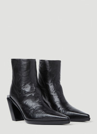 【関税込み】Florentine Ankle Boots - Ann Demeulemeester - Bl Ann Demeulemeester Florentine Ankle Boots - Black - Leather