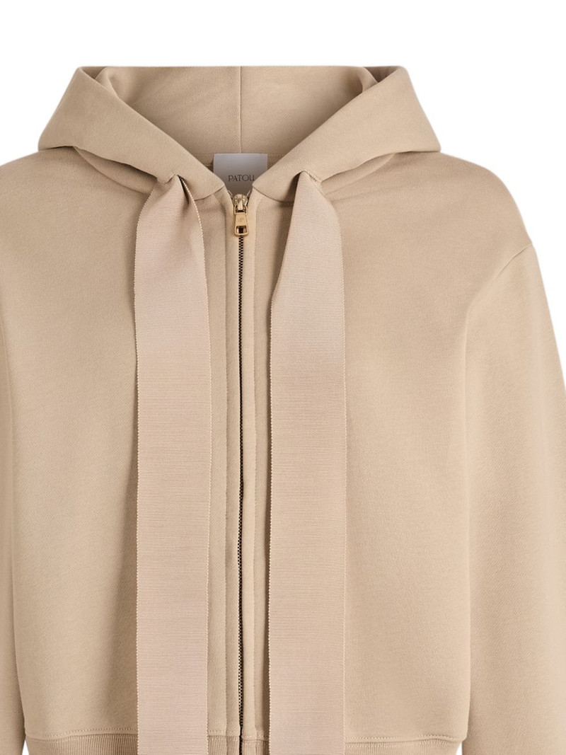PATOU zipped hoodie outlook
