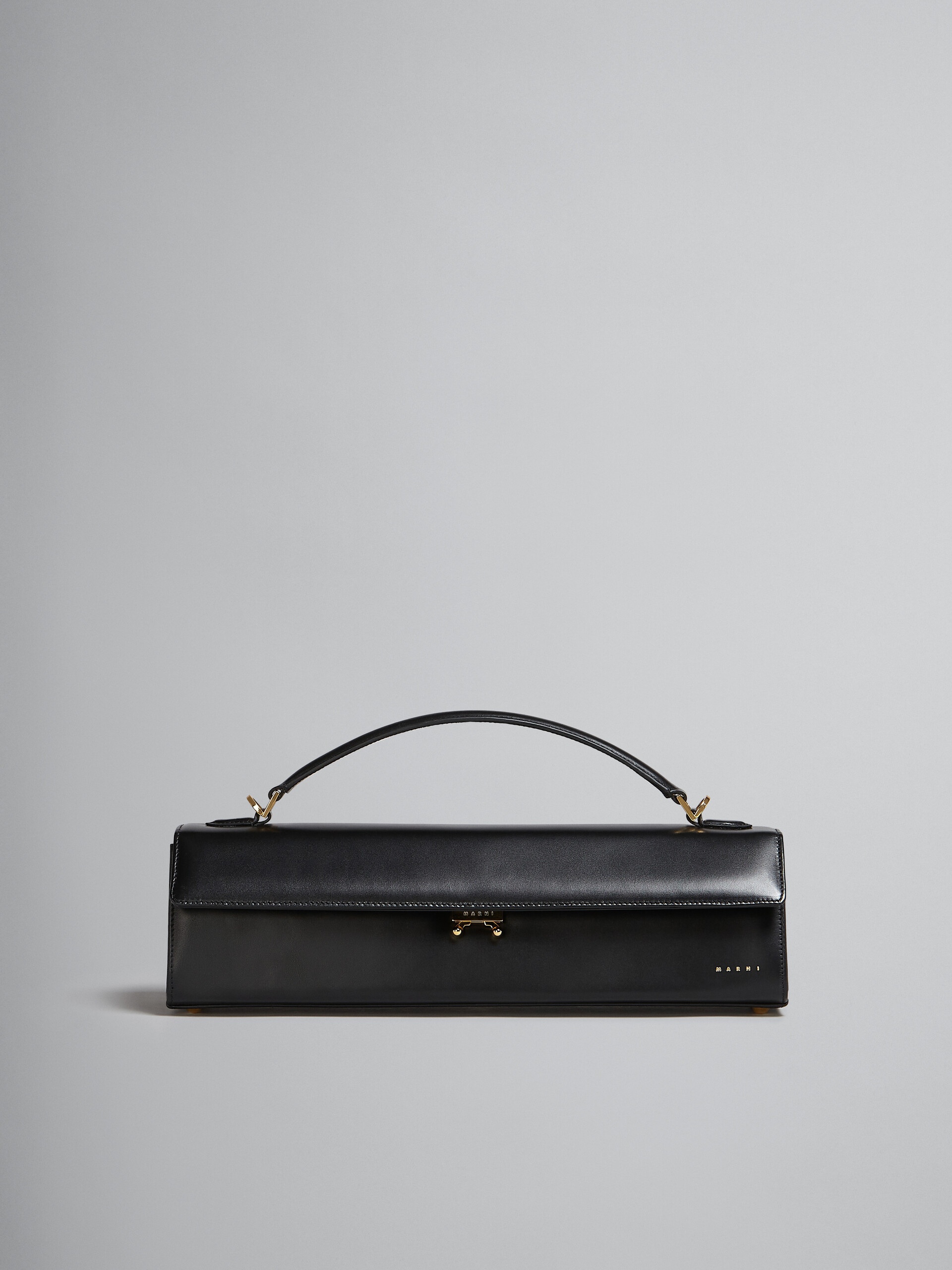 RELATIVITY LARGE BAG IN BLACK LEATHER - 1