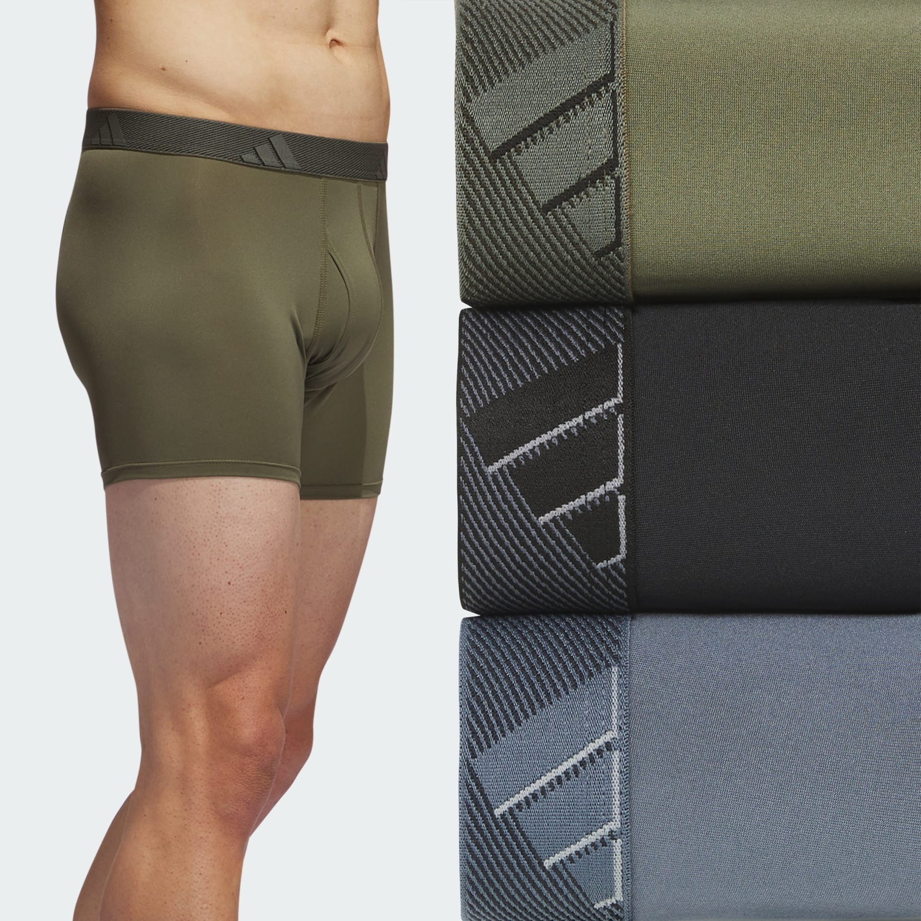 Microfiber 3-Pack Trunk Underwear - 6