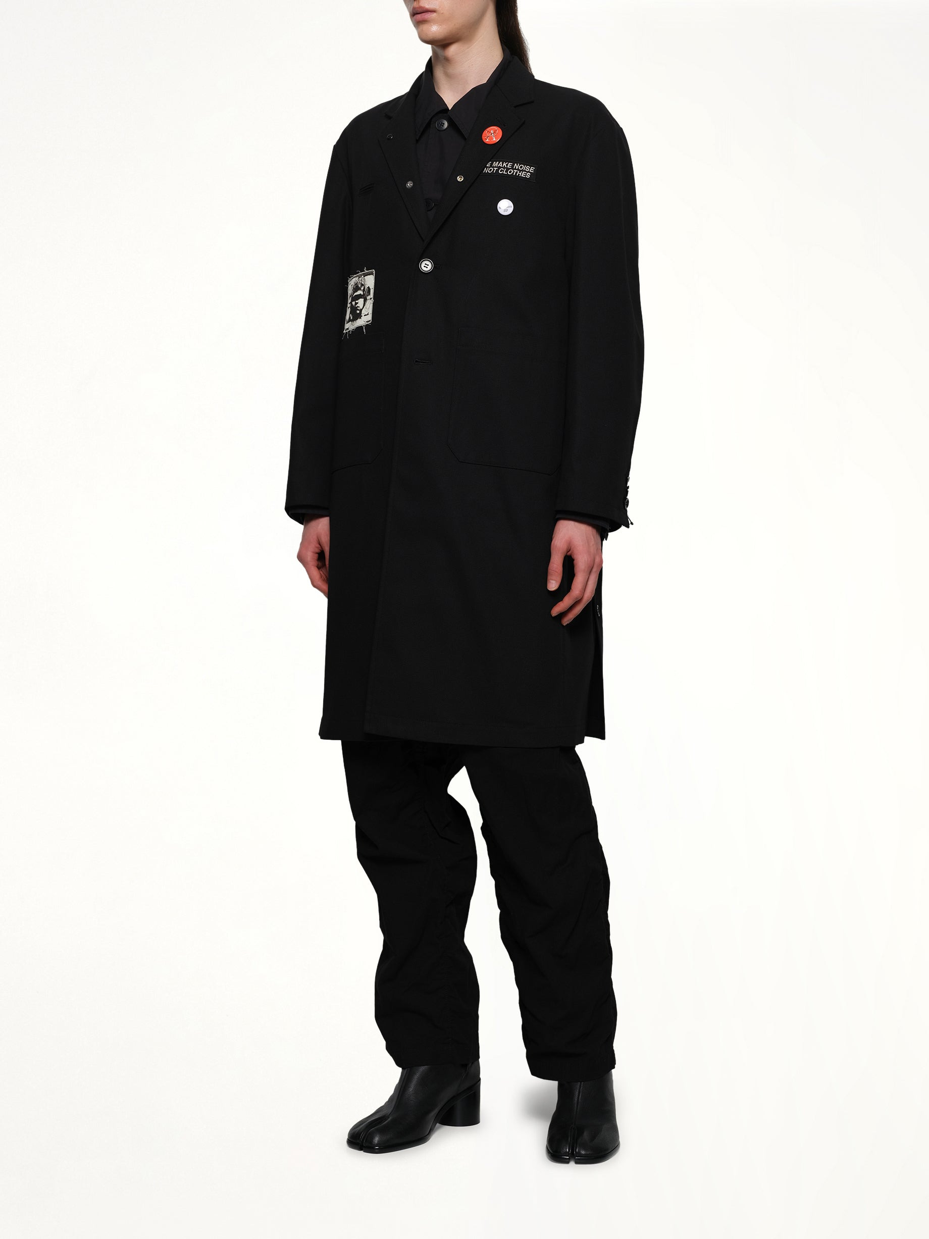 Undercover Coat in Black - 4