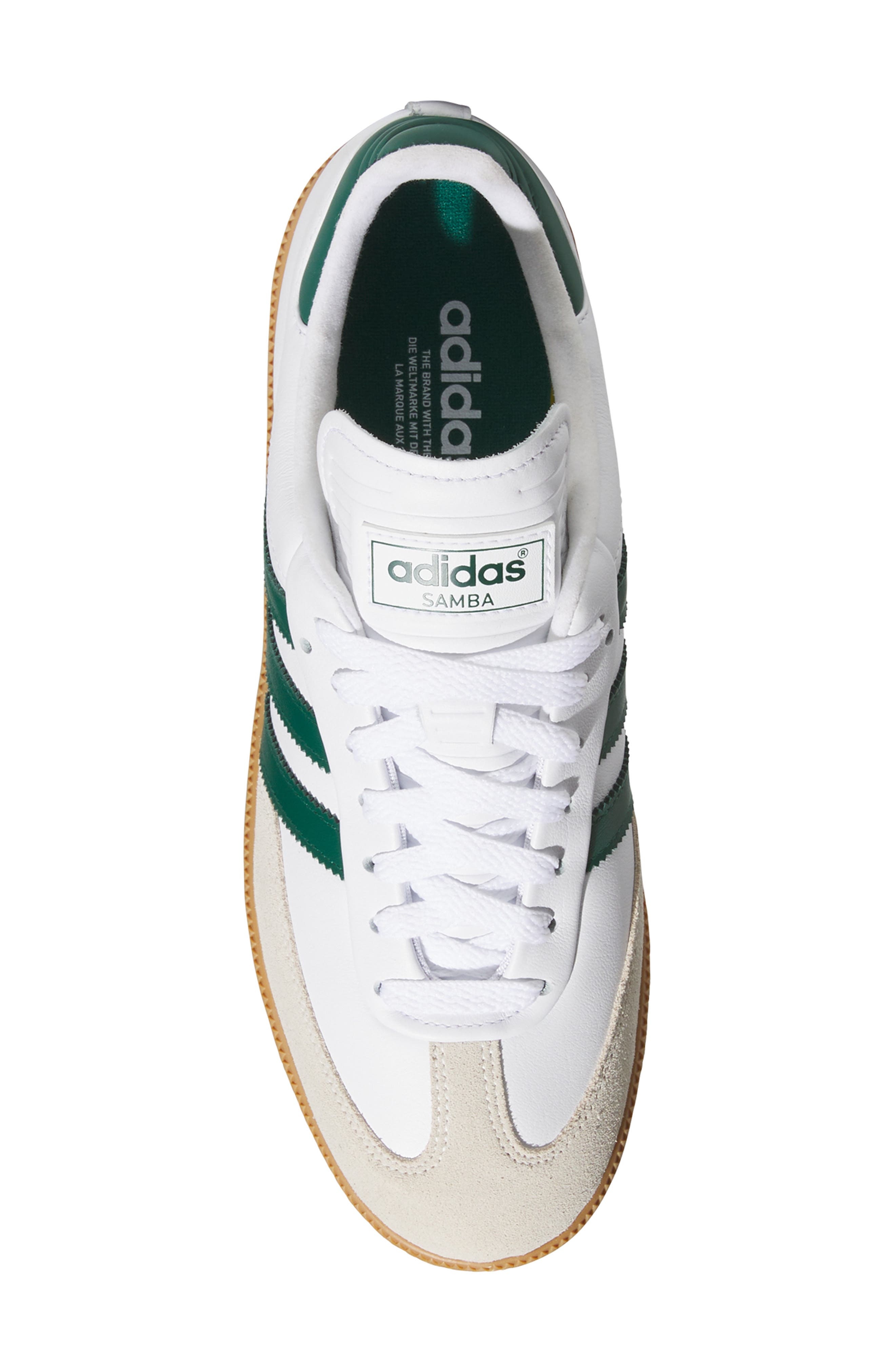 adidas Samba Lux Spikeless Golf Shoe in Ftwwht/cgr at Nordstrom - 4