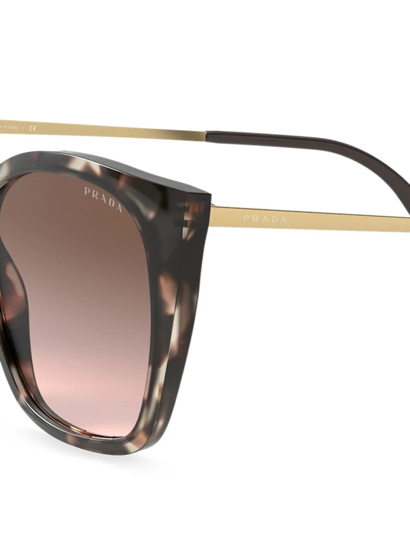 square-frame gradient sunglasses 3