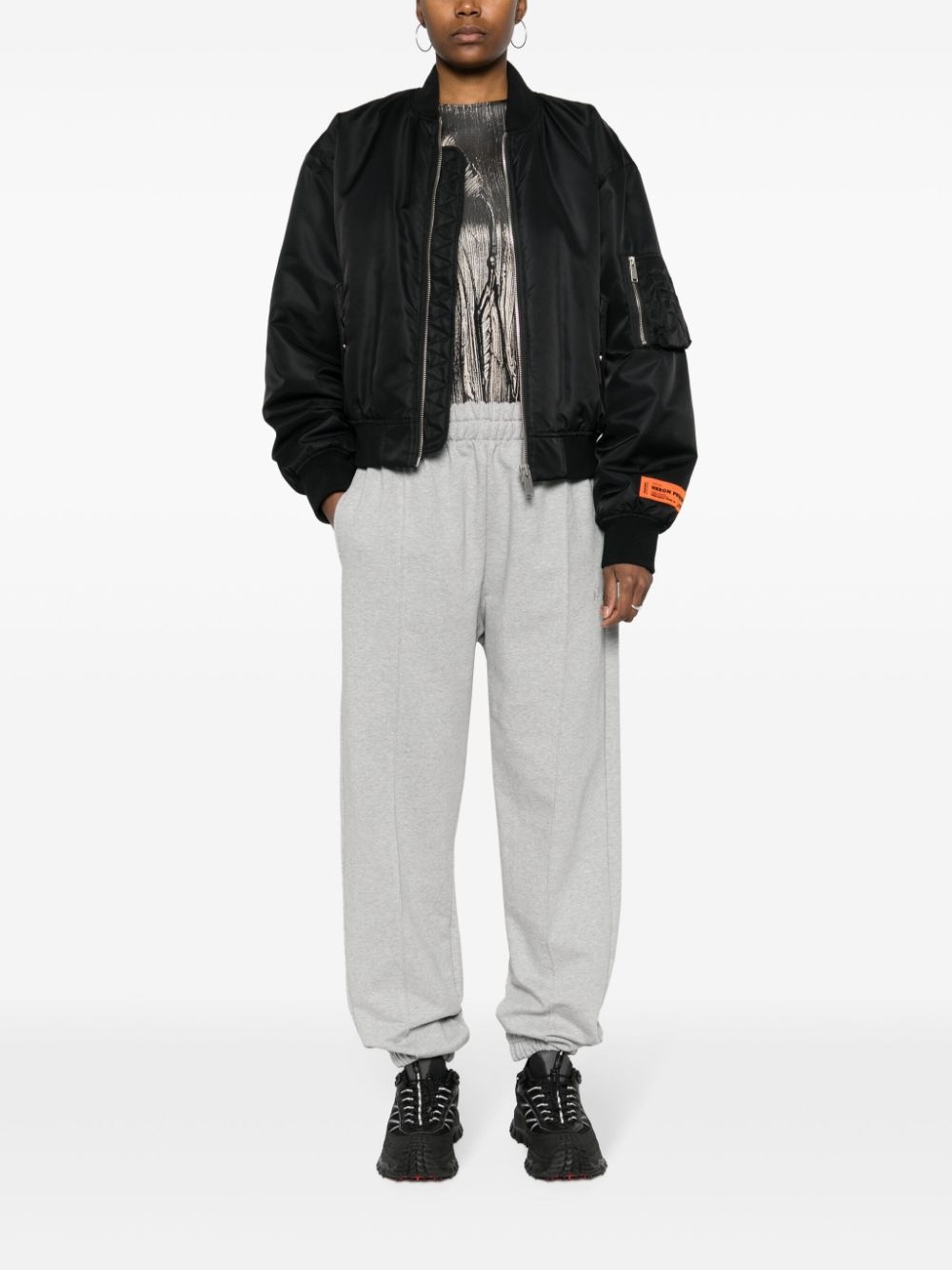 embroidered-logo track pants - 2