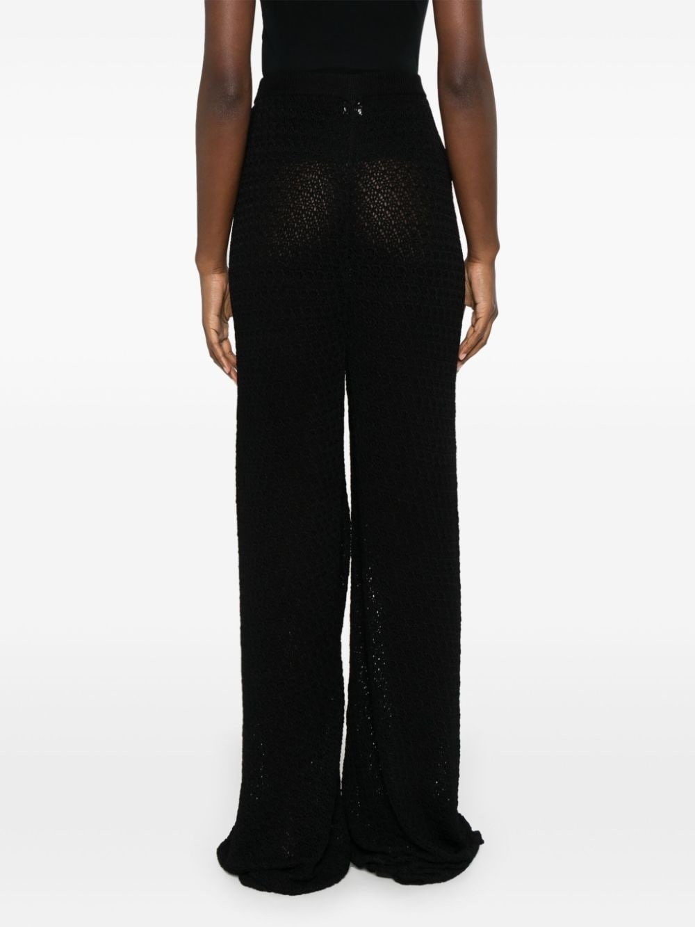 Viron crochet straight trousers - 4