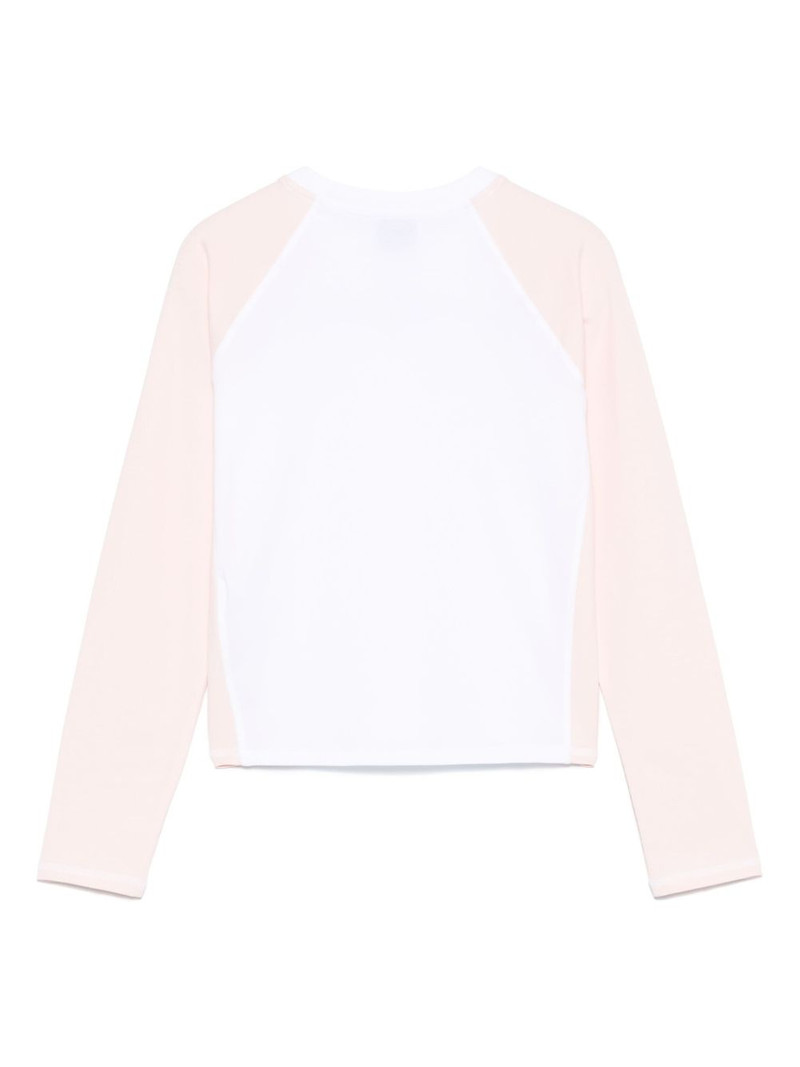 CASABLANCA diamond-logo cropped T-shirt outlook