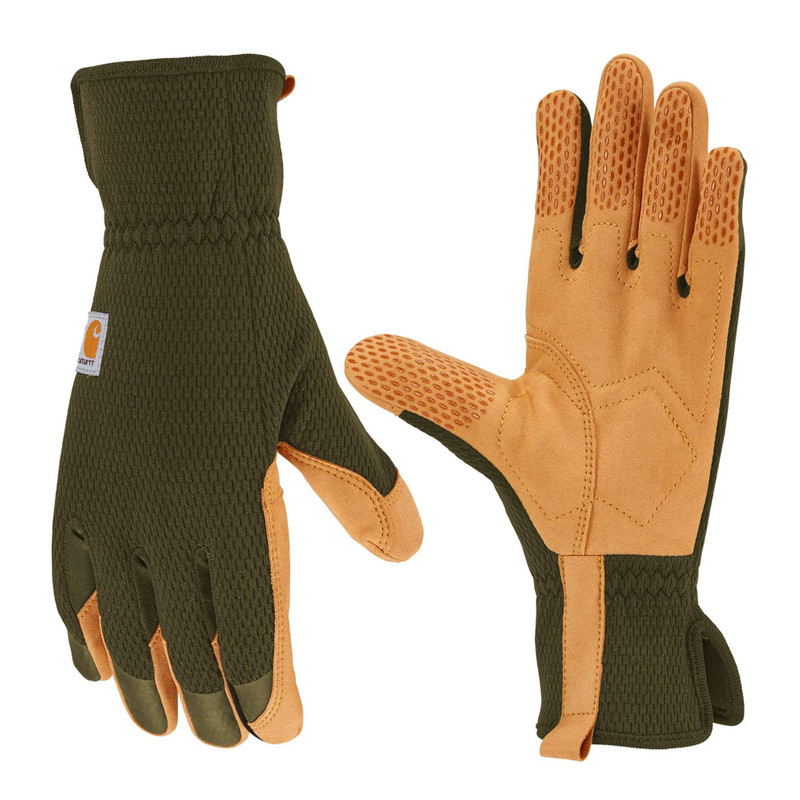 Women's High Dexterity Padded palm Touch Sensitive Long Cuff Glove 1