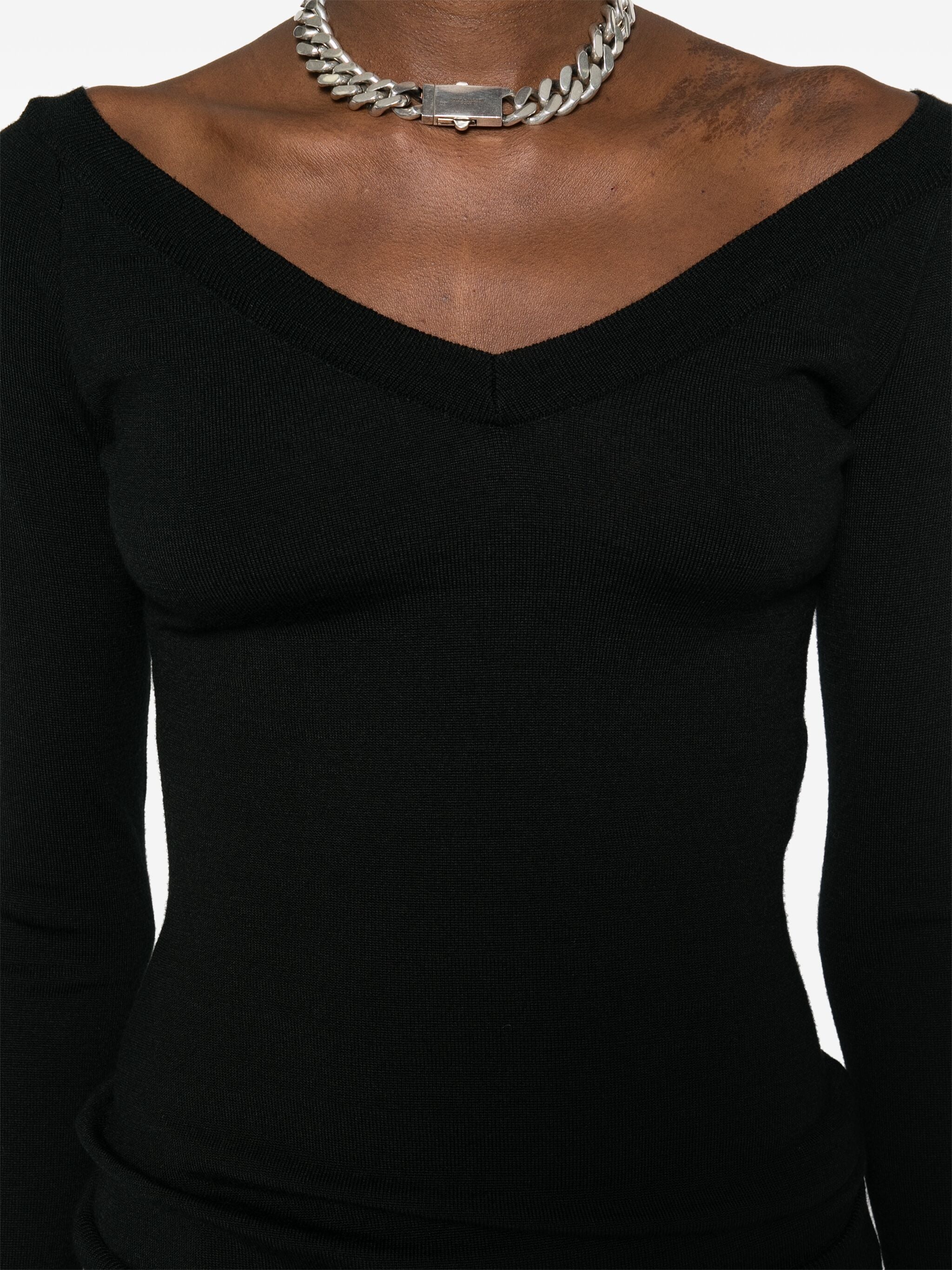 Fine-knit Sweater - 4
