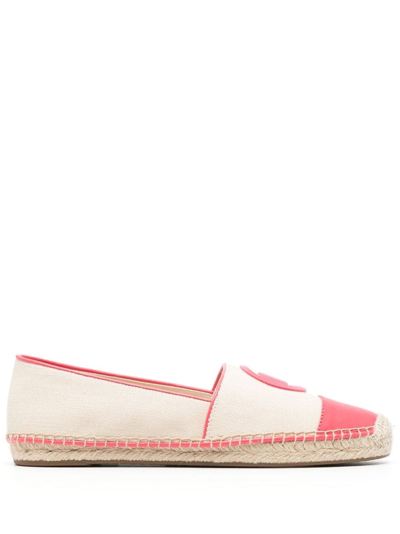 monogram-embroidered espadrilles 1