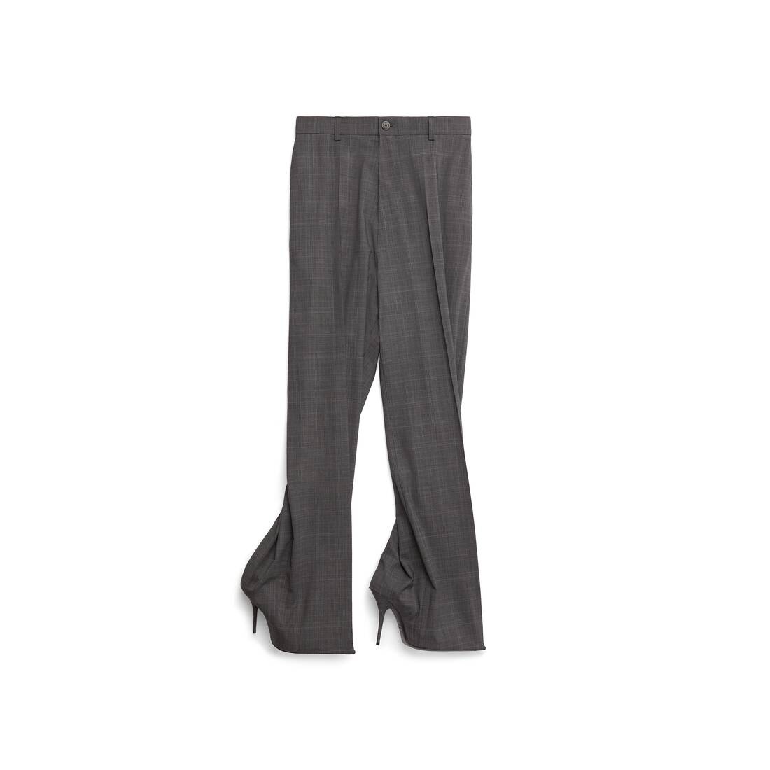 Women's Knife Tailored Pantashoes in Grey - 1