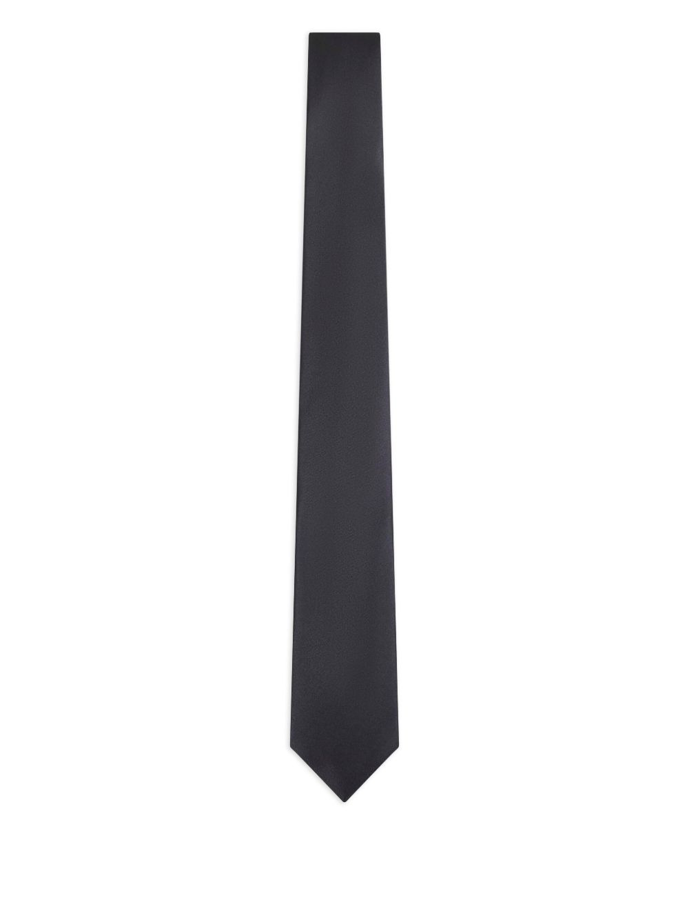 jacquard-weave silk tie - 1