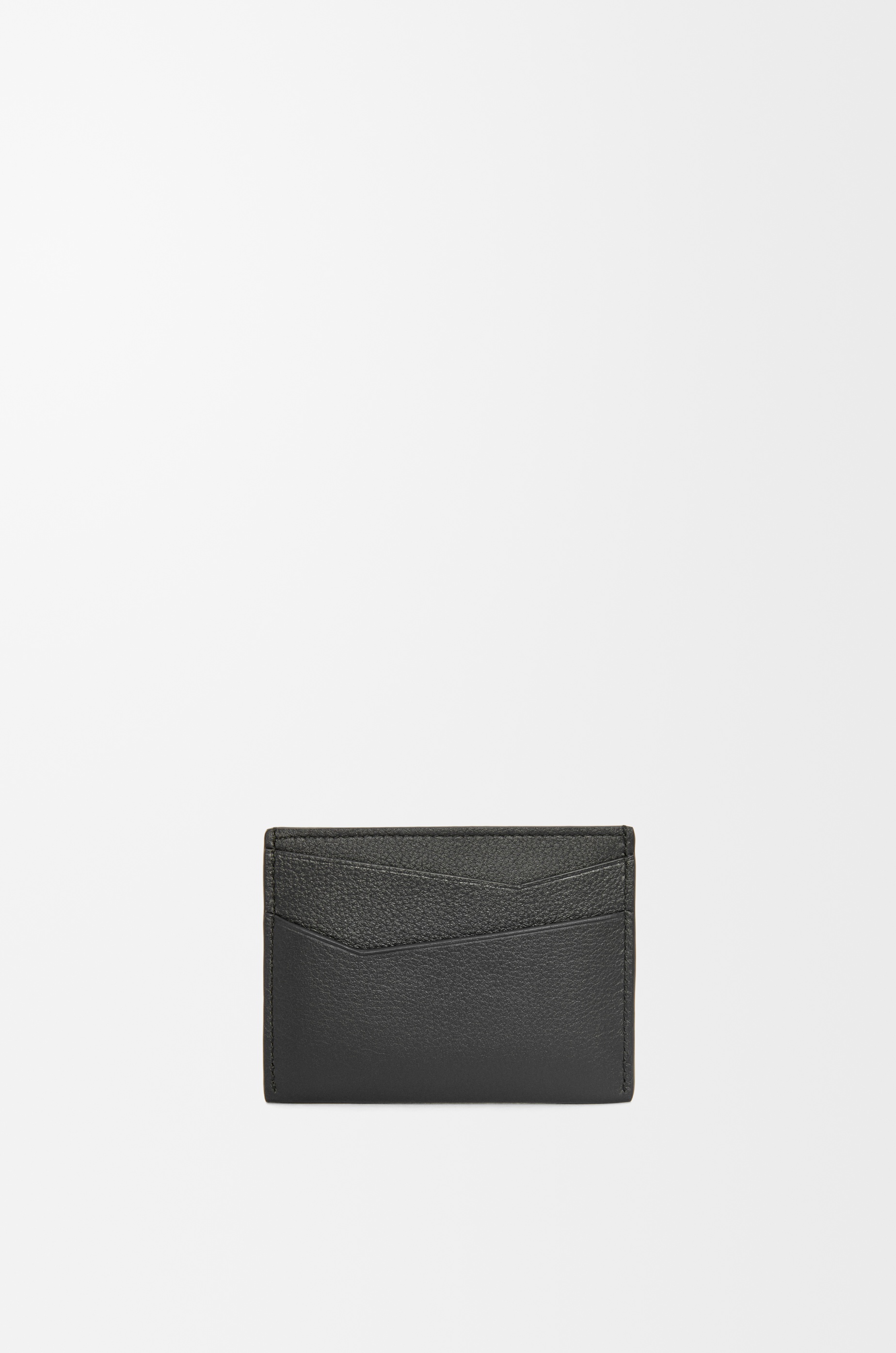 Puzzle Edge plain cardholder in classic calfskin - 3