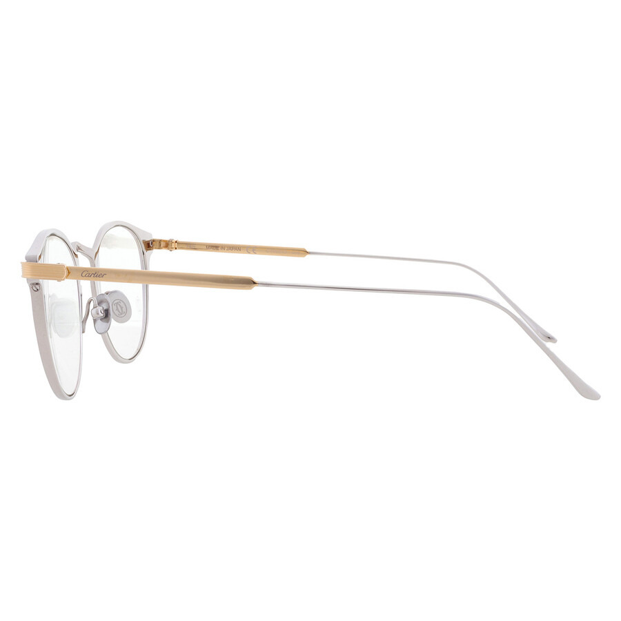 Cartier Demo Phantos Ladies Eyeglasses CT0021O 006 50 - 4