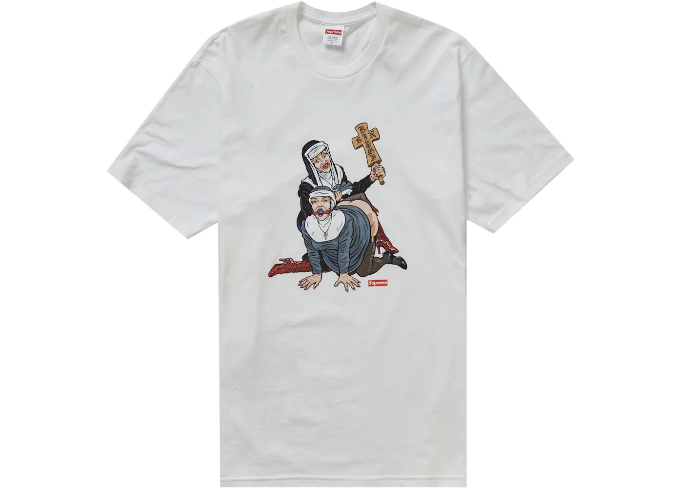 Supreme Nuns Tee White - 1