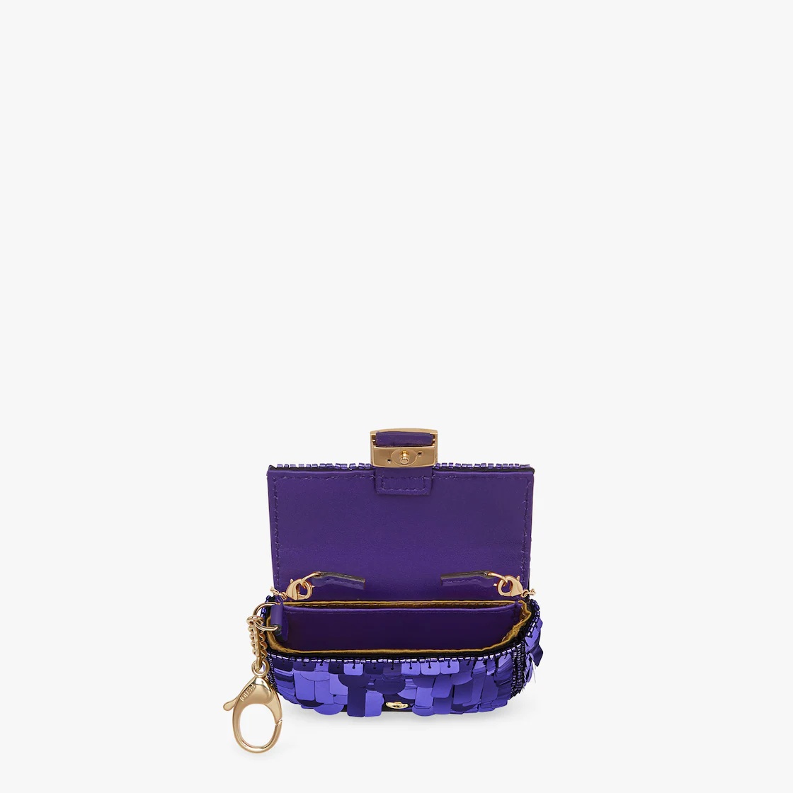 Purple sequin charm - 4