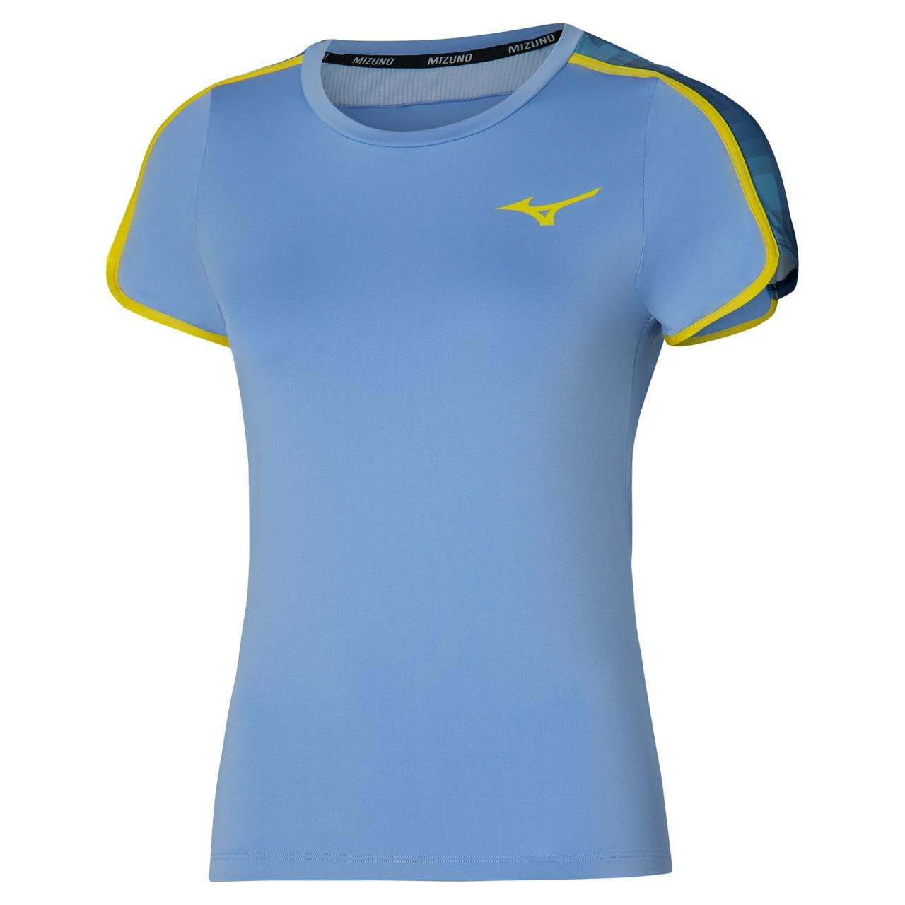 Mizuno Women's Printed  Tennis Tee - 1