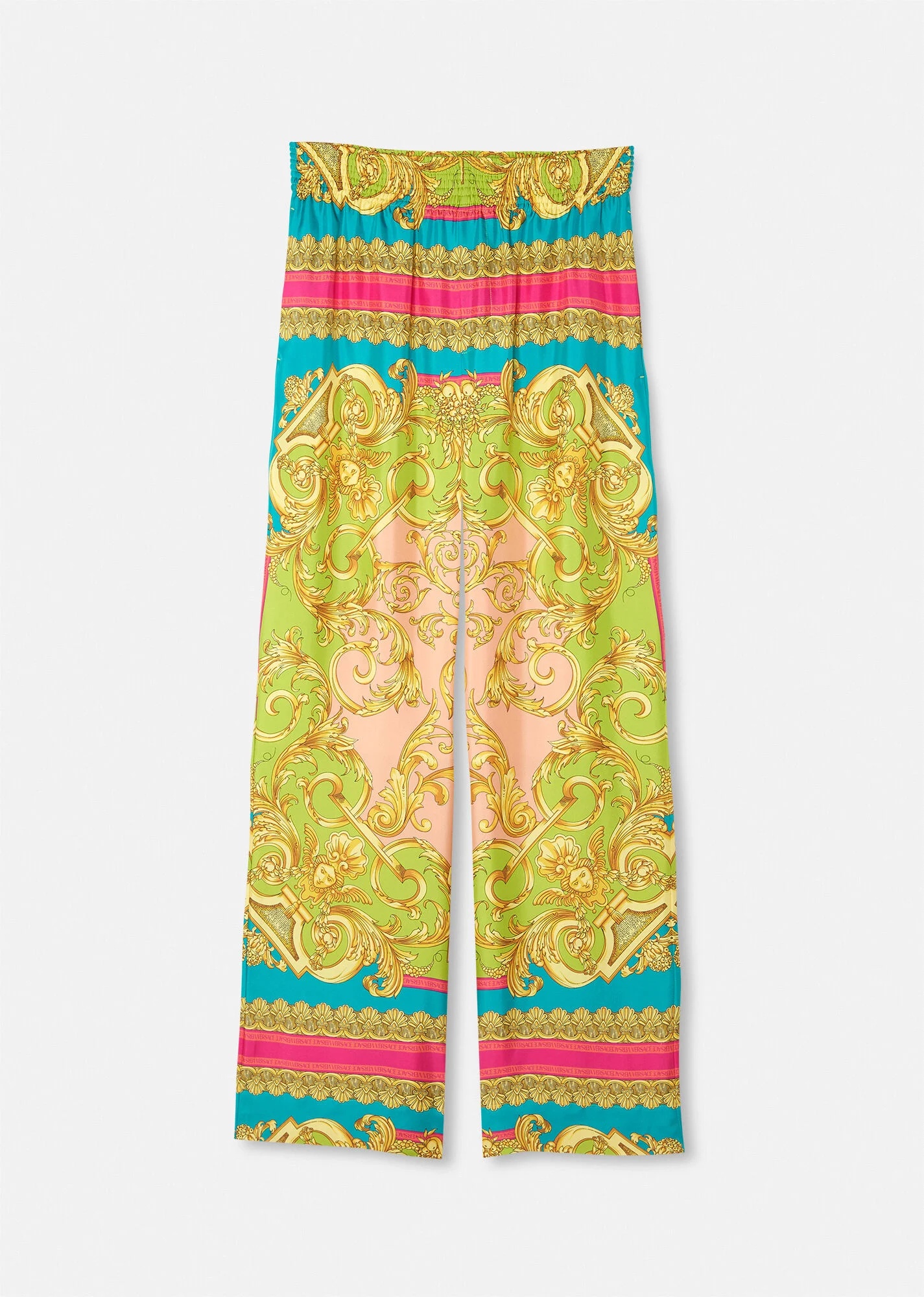 Barocco Goddess Silk Pants - 1
