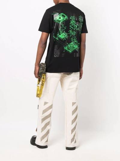 Off-White Pioneer Painting T-shirt outlook