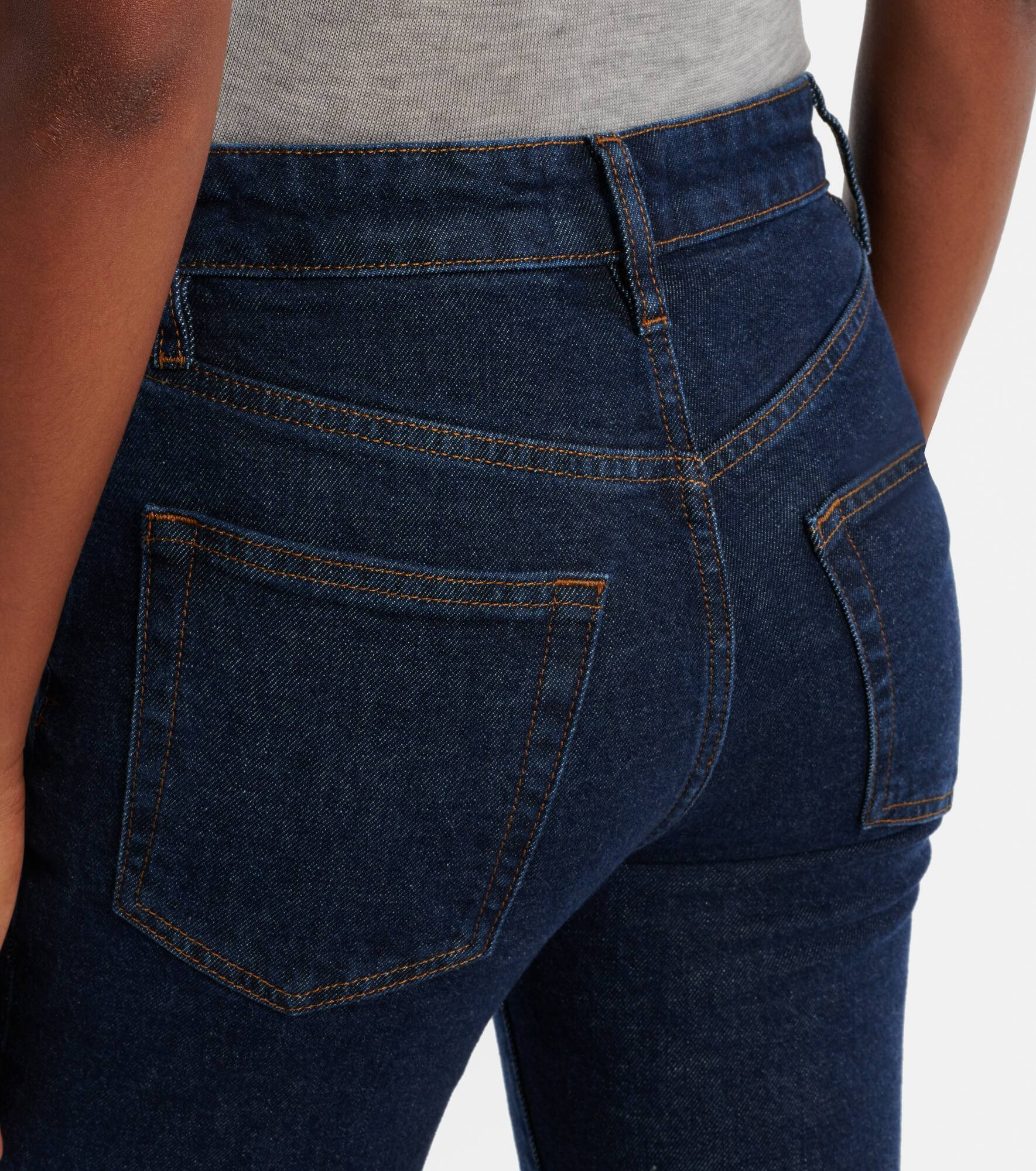 Ruler mid-rise straight jeans - 6