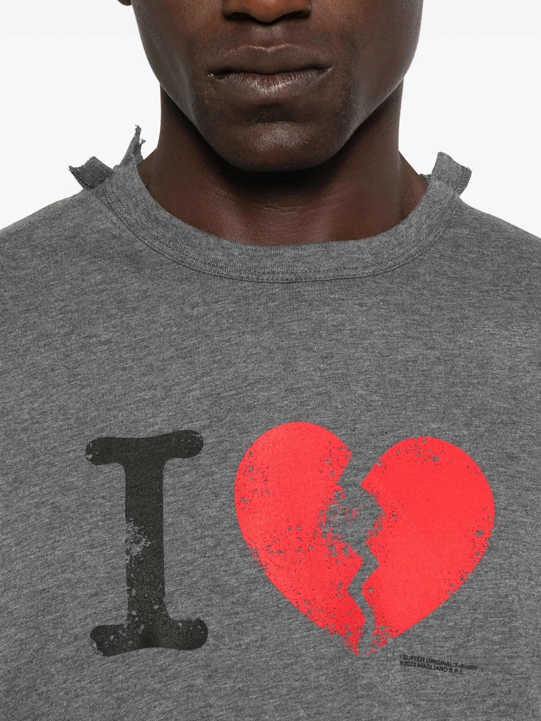 Magliano Broken-heart Graphic T-shirt - 2