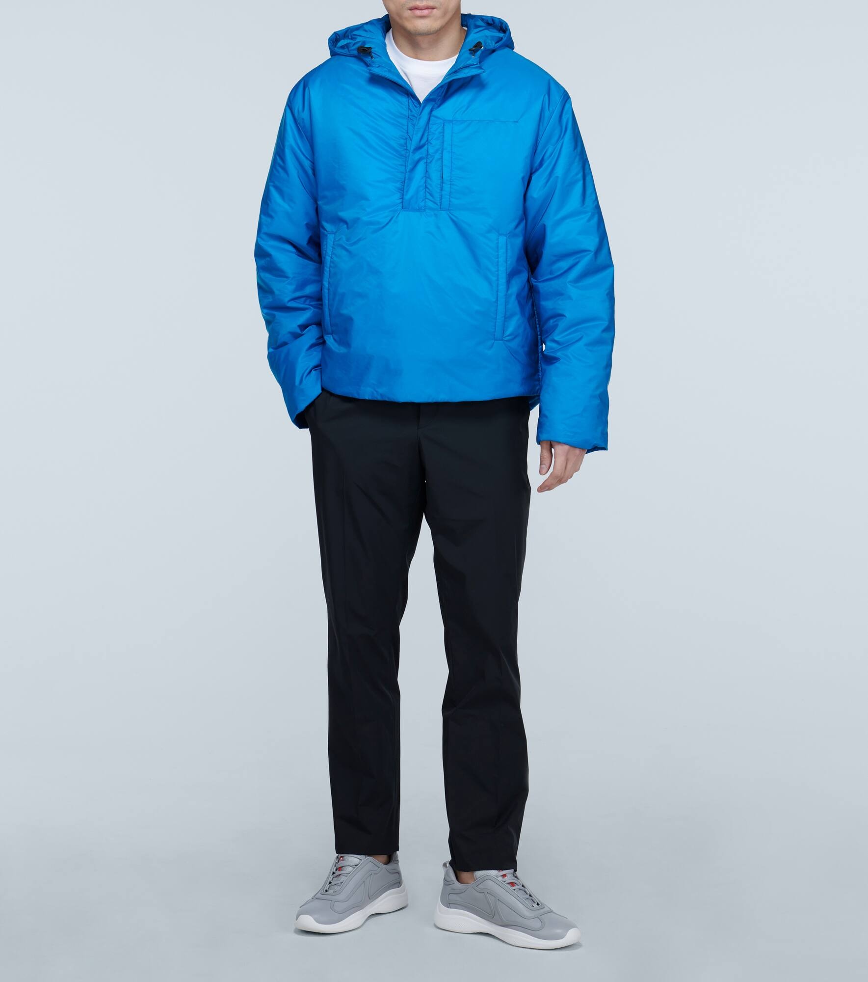 padded half-zip jacket - 2