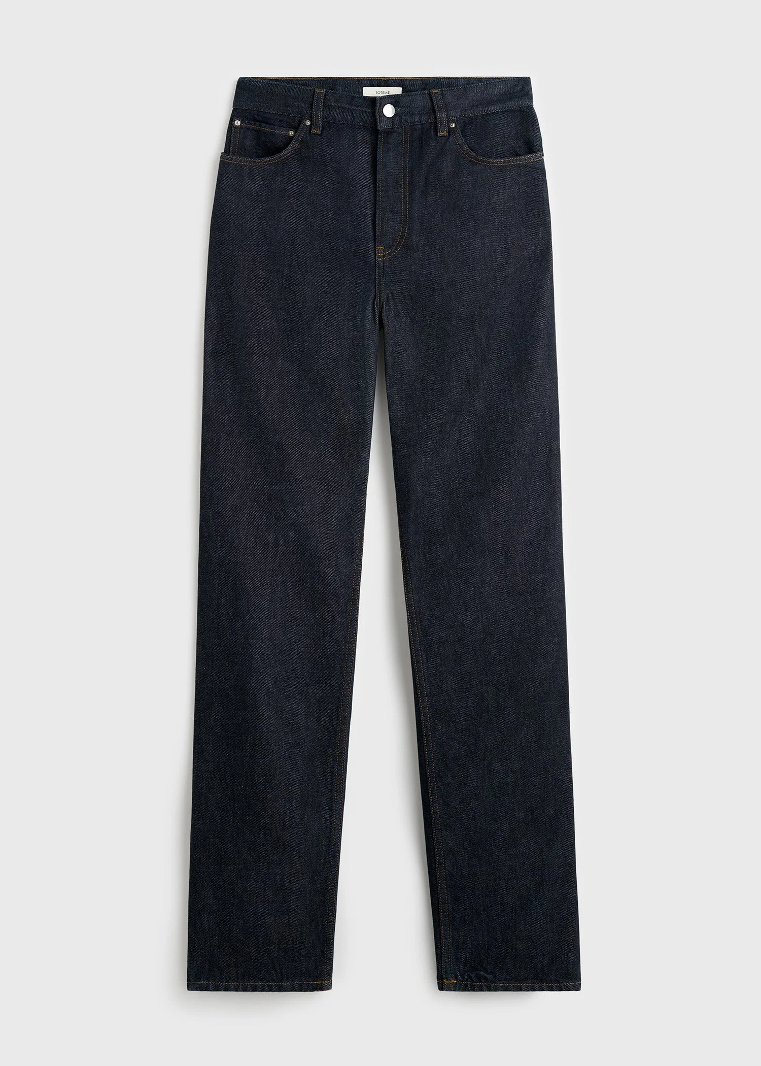 High slim denim rinsed blue - 1