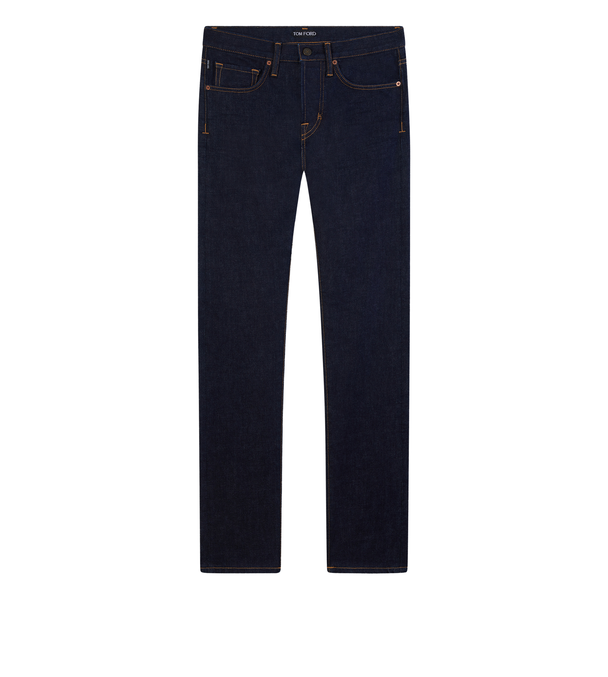INDIGO RINSE STRETCH SLIM FIT DENIM - 1