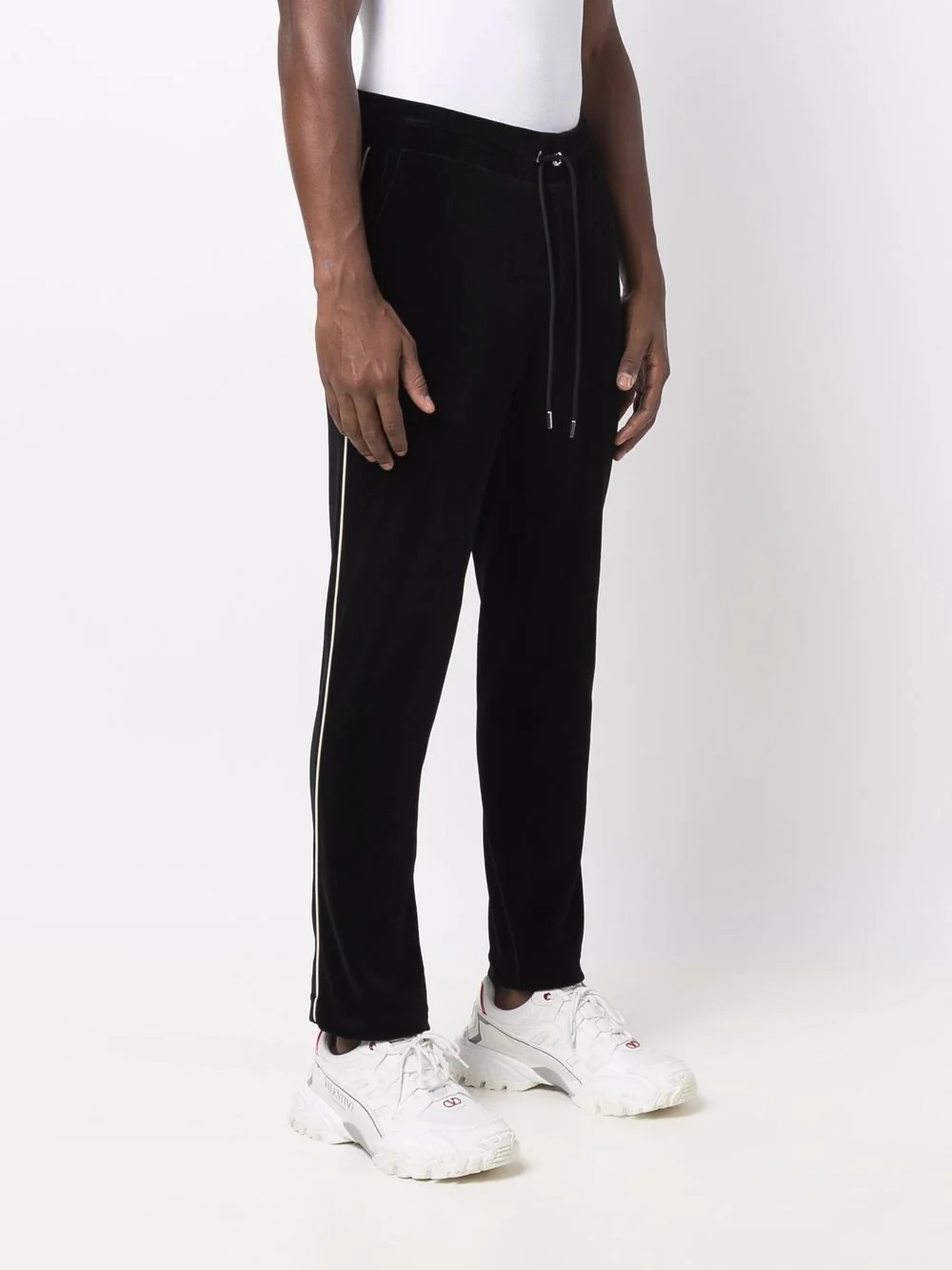 logo-patch track pants - 3