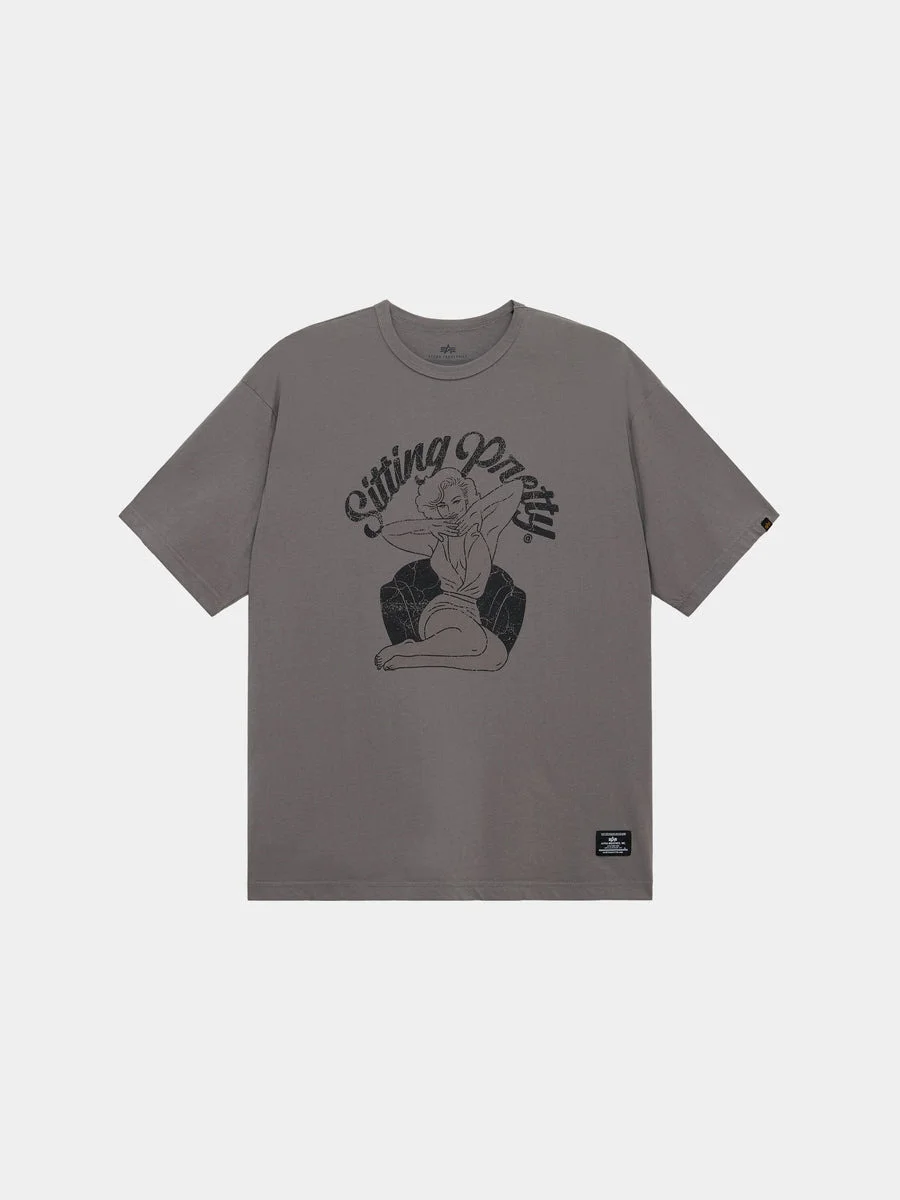 RELAXED SITTING PRETTY TEE - 1