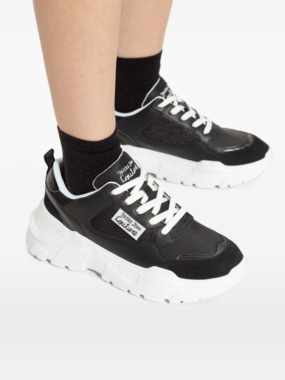 logo-patch sneakers - 6